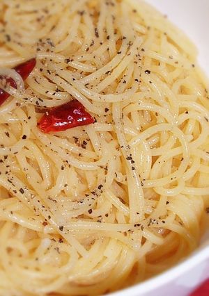 美味ペペロンチーノ簡単和風☆バター醤油味-レシピのメイン写真