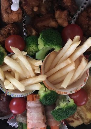 保育園の親子遠足 お弁当-レシピのメイン写真