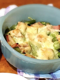 そら豆のチーズ焼き-レシピのメイン写真