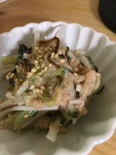 大根とツナの塩昆布梅和え-レシピのメイン写真