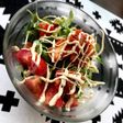 まびきなの冷やし中華(ダイコンスプラウト