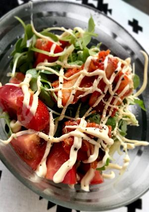まびきなの冷やし中華(ダイコンスプラウト-レシピのメイン写真