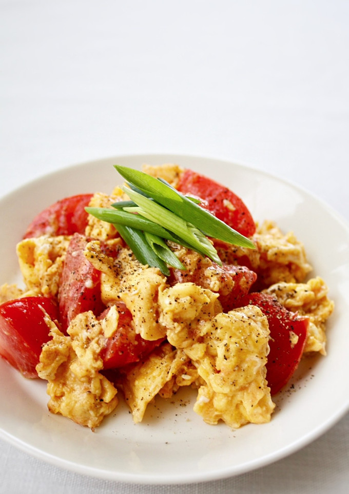簡単♪【トマトと卵のサッと炒め】中華味-レシピのメイン写真