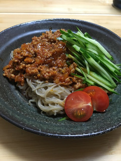 ジャージャー麺風ビビン冷麺-レシピのメイン写真