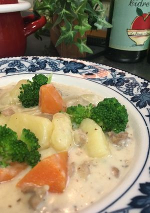 ごろっと野菜のクリームシチュー-レシピのメイン写真