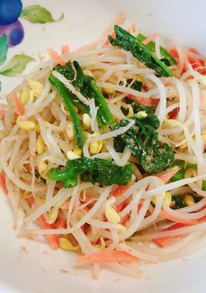 簡単！美味しい三色のナムル-レシピのメイン写真