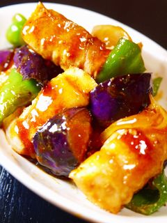 豚ばら肉巻き厚揚げと野菜★焼肉のたれ焼き-レシピのメイン写真