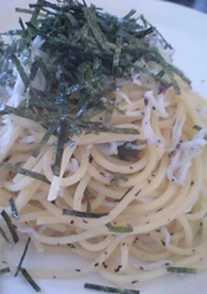 ノンオイル☆しらすとゆかりのスパゲティ-レシピのメイン写真