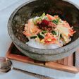 手作りナムルと肉味噌で、簡単石焼ビビンバ