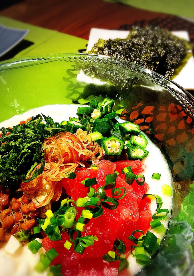 マグロと長芋、たっぷり薬味の納豆ばくだん-レシピのメイン写真