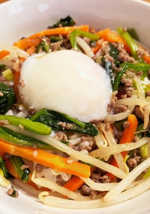 簡単ビビンバ丼-レシピのメイン写真