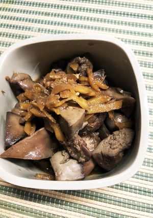 生姜たっぷり鶏肝煮♡臭みなしで食べやすい-レシピのメイン写真