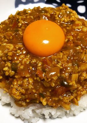 簡単で本格的!野菜たっぷりドライカレー-レシピのメイン写真
