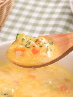 野菜たっぷり♪かぼちゃのポタージュスープ-レシピのメイン写真