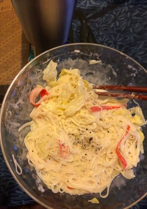真夜中のそうめんサラダ-レシピのメイン写真