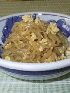 糸こんにゃくと卵のいり煮-レシピのメイン写真