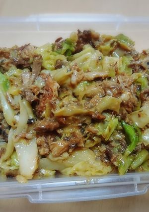 キャベツとさばの味噌炒め-レシピのメイン写真