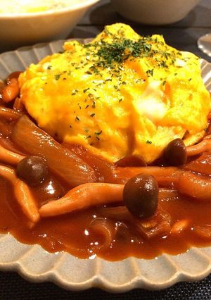簡単♩ふわとろ☆デミグラス オムライス♩-レシピのメイン写真
