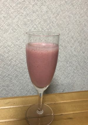 脳が喜ぶイチゴオーレ-レシピのメイン写真