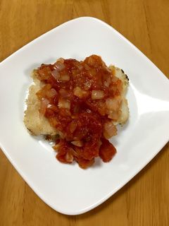 大人の給食☆かじきのトマトソース-レシピのメイン写真