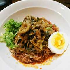 スタミナ満点☆牛肉プルコギのっけ冷麺☆-レシピのメイン写真