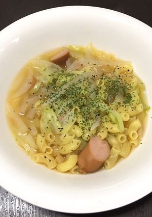 スプーンで食べるワンポットパスタ-レシピのメイン写真