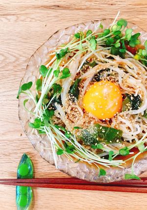 もやしとワカメのユッケ風-レシピのメイン写真