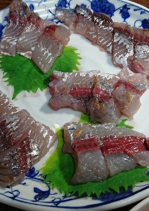 飛び魚の刺身-レシピのメイン写真