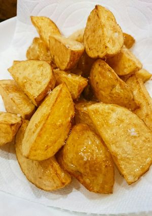 新じゃが切って揚げるだけ フライドポテト-レシピのメイン写真