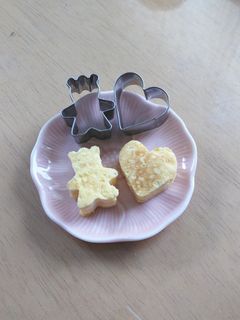 幼稚園お弁当に可愛い簡単型抜き卵焼き♪-レシピのメイン写真