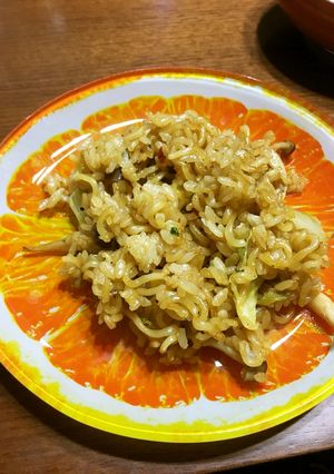 辛ラーメンでピリ辛そばめし-レシピのメイン写真