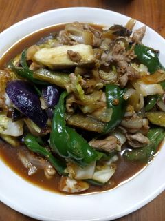 ごま香るチンジャオロース風簡単野菜炒め-レシピのメイン写真