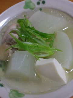 塩&酒だけ シンプルな鶏大根のスープ煮♡-レシピのメイン写真