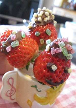 バレンタインに・・イチゴチョコ-レシピのメイン写真