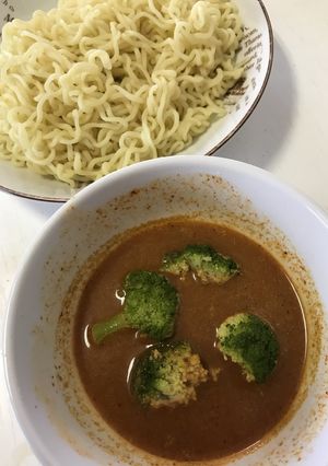 激辛つけ麺カレー風味-レシピのメイン写真