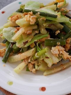 野菜炒めの卵とじ-レシピのメイン写真