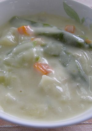 学校給食　春野菜のクリーム煮-レシピのメイン写真