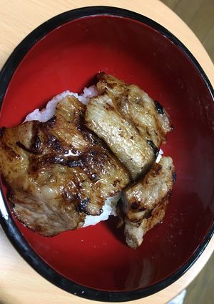 絶品！炙り豚トロ丼！-レシピのメイン写真