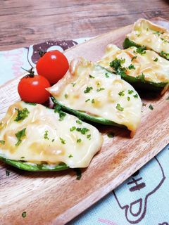 お弁当に☆ハムマヨコーンのピーマンカップ-レシピのメイン写真