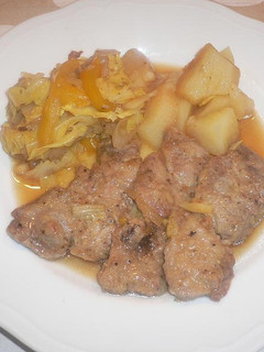 豚肉とリンゴの煮込み-レシピのメイン写真