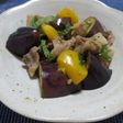 なすと豚肉のしそポン炒め