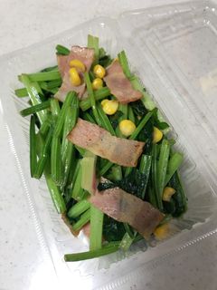 ほうれん草のバターソテー-レシピのメイン写真