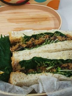 イワシの蒲焼きサンド-レシピのメイン写真
