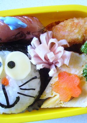 キャラ弁　どらえもん-レシピのメイン写真
