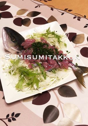 イナダのお刺身♪ナンプラー和え☆-レシピのメイン写真