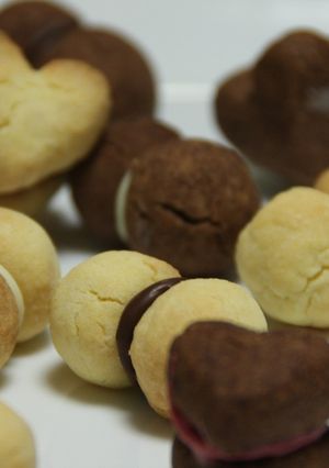 バレンタイン　ころころクッキー-レシピのメイン写真