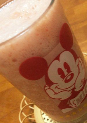 ヘルシー甘酒入豆乳スムージー♪-レシピのメイン写真