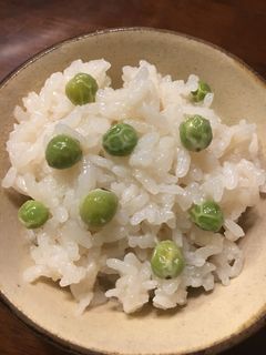 青えんどう豆ご飯-レシピのメイン写真