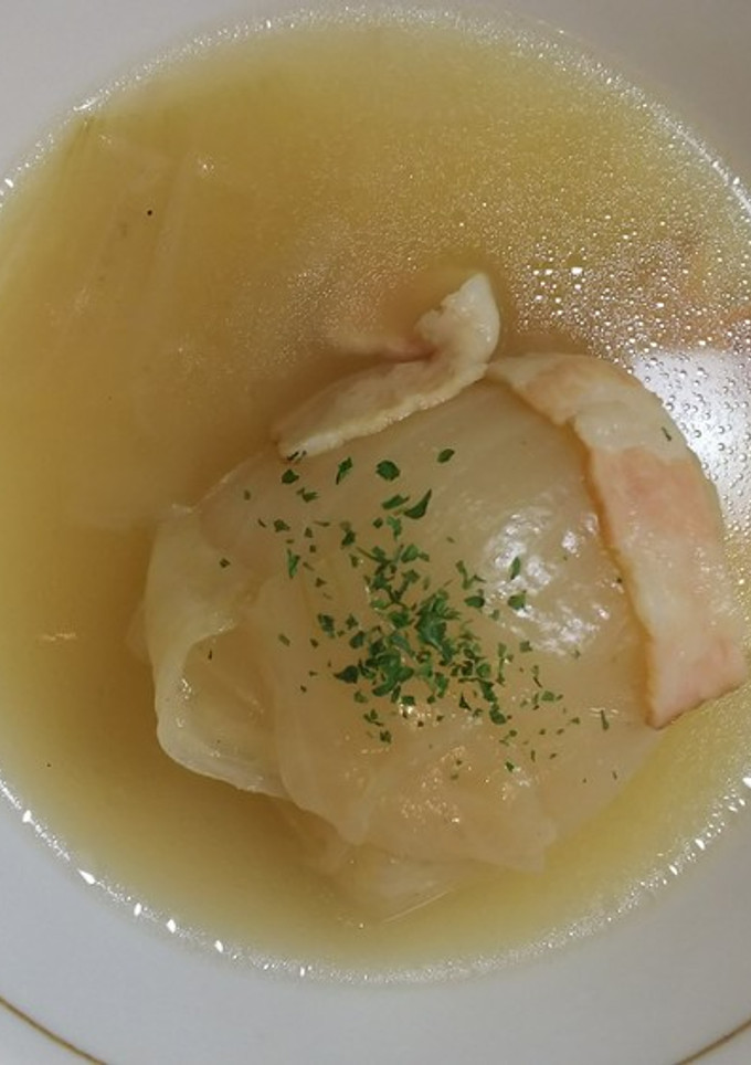 簡単☆新玉ねぎの丸ごとスープ-レシピのメイン写真