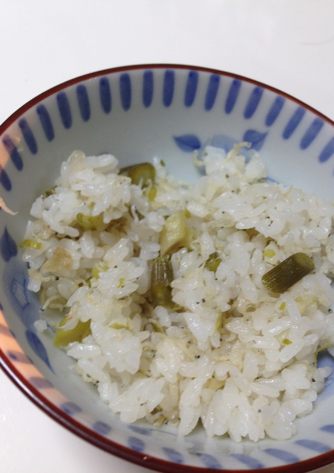 みょうがたけの炊き込みご飯-レシピのメイン写真
